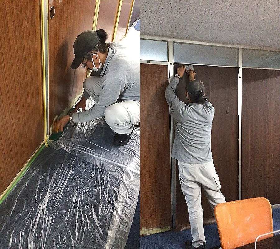 写真：施工事例4-オフィスレイアウト